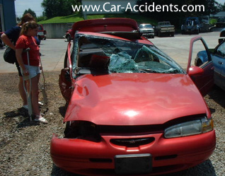 Ford Thunderbird Wrecked