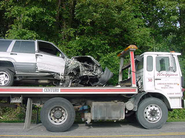 Jeep Rollover Crash