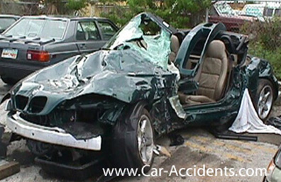 Wrecked/damages bmw z3