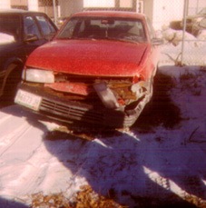 Chevy Cavalier Crash