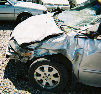 Honda Rollover Wreck Prosser, Washington