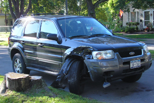 Ford escape crash accident #4