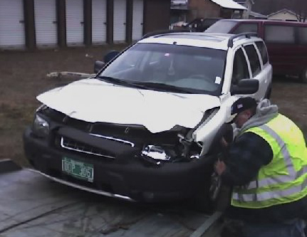Volvo Car Wreck