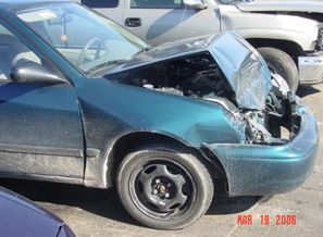 Chevy Prizm Crash