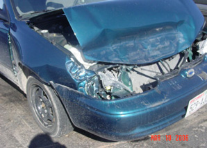 Chevy Prizm Accident