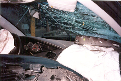 Boston Mass Car crash