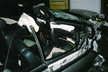 DWI Wrecked Car