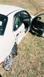 Suzuki Esteem Crashed