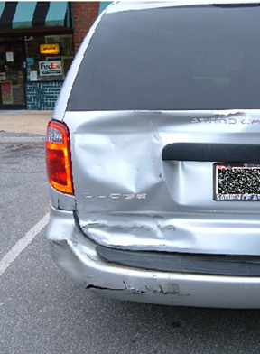 Dodge Grand Caravan Accident Asheville, NC