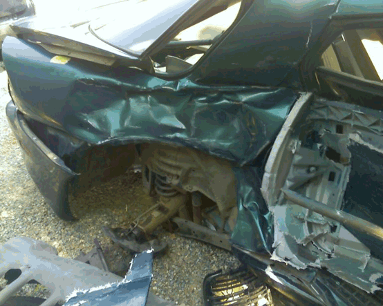 Camaro 97 crash