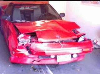 Toyota Mr2 Accident California