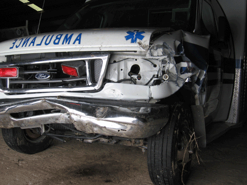 Ambulance EMS Crash Kearney Nebraska