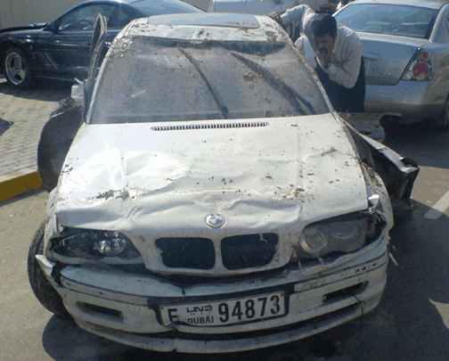 Bad BMW 323 Accident