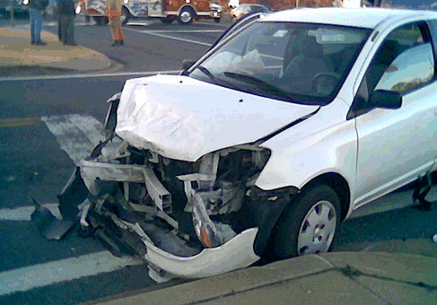 Toyota Echo Crash, Accident