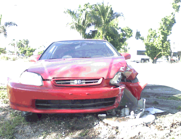 Honda Crash
