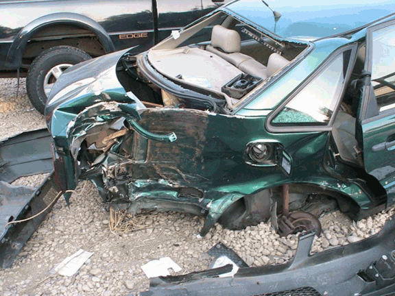 VW Passat Crash