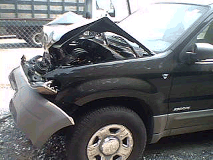 Ford escape crash accident #9