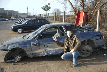 Lithuania car crash photo