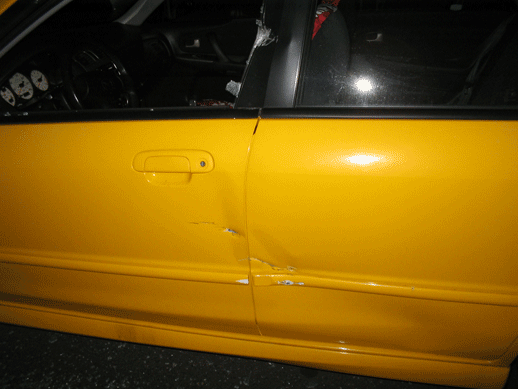 Mazda car crash