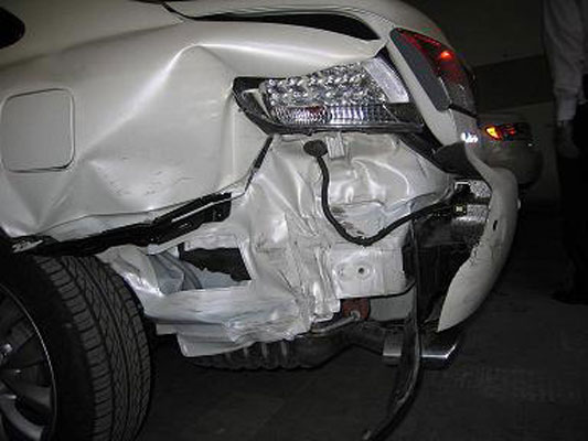 Hyundai wrecked