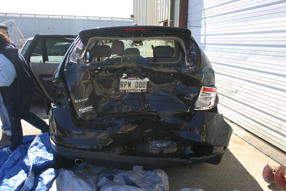 Ford edge wreck #10