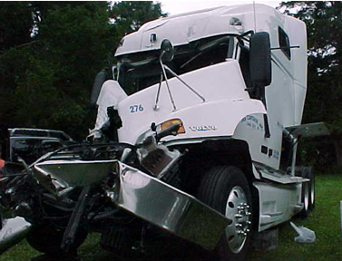 Volvo Truck Crash'