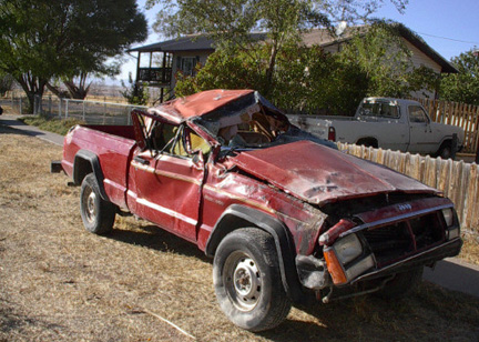 Bad Truck Wreck Rollover