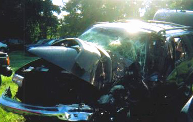Chevy Blazer Crash