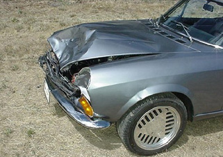 Restored 1968 Fiat 124 Spider Accident Yreka, California